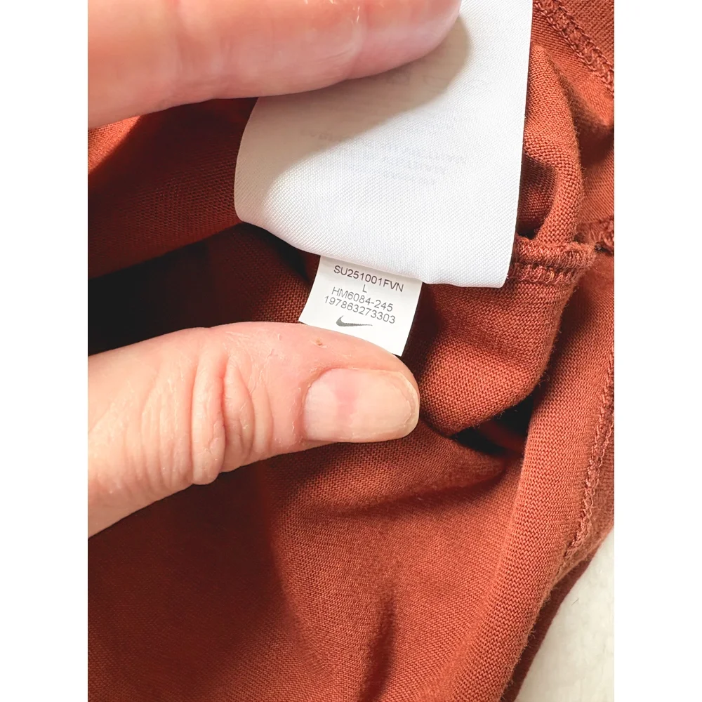 Nike ACG Dri-FIT Cropped Tee Cinnamon Picante Red Women’s Large